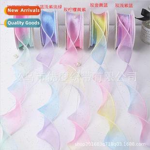 bouquet decorative head Fishtail flower ribbon bow pack yarn