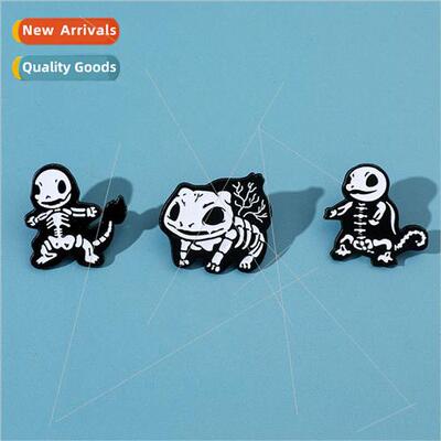 Personalized Creative Pokémon Brooch Skeleton Jani-Turtle F