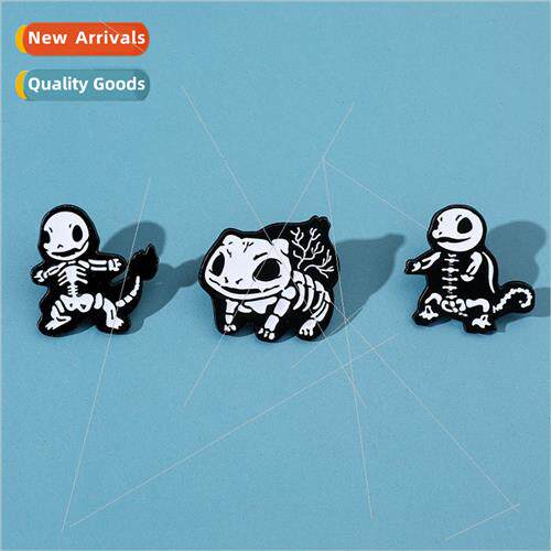 Personalized Creative Pokémon Brooch Skeleton Jani-Turtle F