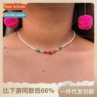 white rice beads New devils personalized glazed bohemian