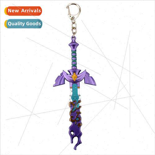 Game Keychain Zelda Kingdom Tears nk Hero Master Sword Model