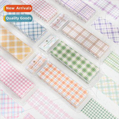 Half Sugar Lattice Sticky Notes simple colorful -stick chara
