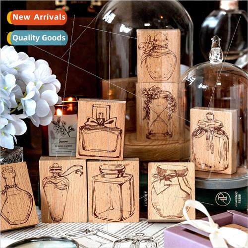 Bottle ght Series Beechwood Stamps Vintage Drift Bottle Cont