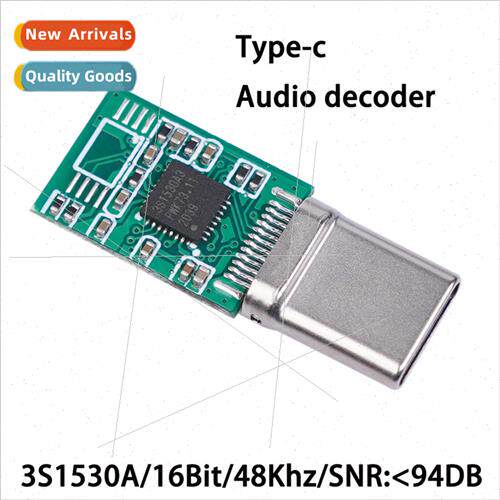 TYPE-C 16bit digital audio headphone adapter lossless sound