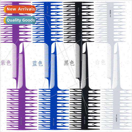 pointed tail double-sided picking comb art comb herringbone