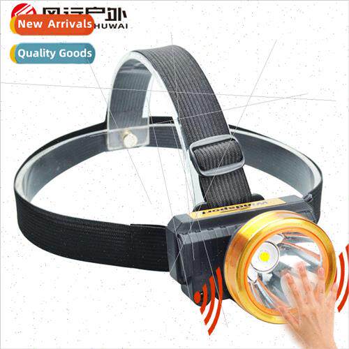 usb rechargeable LED strong light headlamp induction headlam