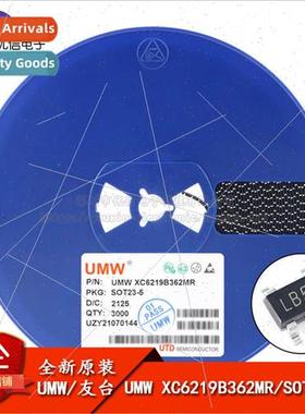 UMW XC6219B362MR SOT-23-5 3.6V/300mA Low Dropout near Regula