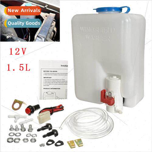 12V 1.5L Auto Universal Windshield Washer Bottle Wash Bottle