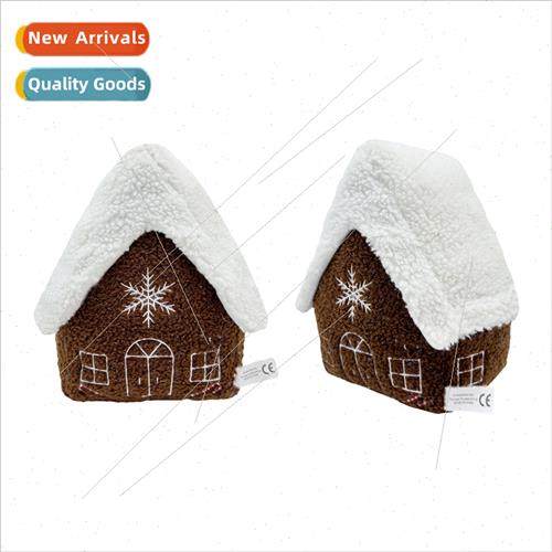 New Gingerbread House Plush Christmas Plush Gingerbread Hous