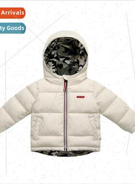 New childrens down cotton jacket in small children double-si