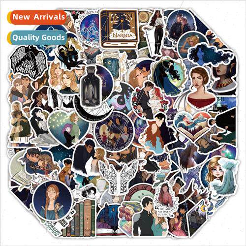 100 Cartoon Acotar Merchandise Stickers Handbook Phone Case