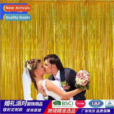 1*2m laser rain wire holiday party decoration wedding room d