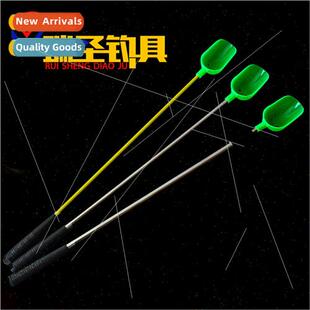 Fiberglass stainless steel ngle section baitcasting spoon Tw