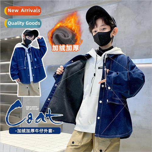 Boys padded jacket fall and winter new boys 适用eign stylish