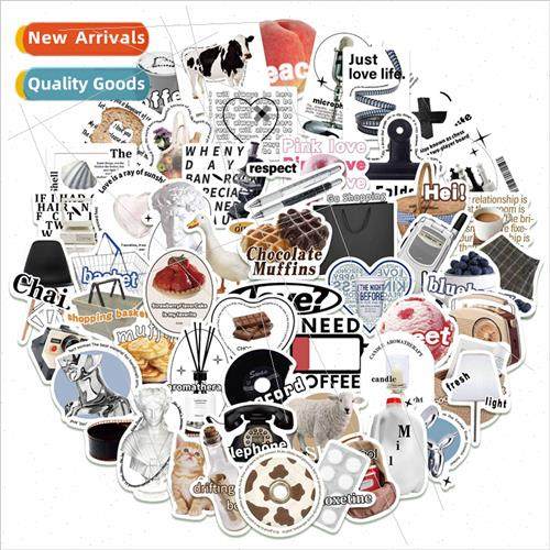 55 cartoon Ins minimalist  graffiti stickers can be decorate