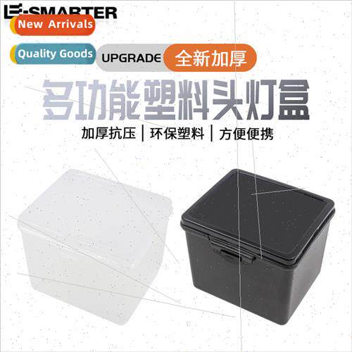 LED plastic lithium battery storage box strong light headlam