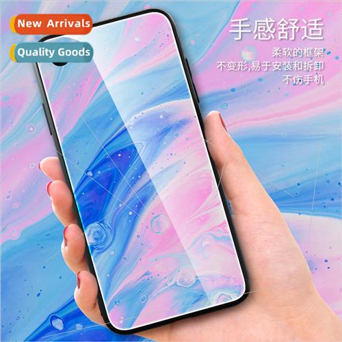 iphoneSE2020 phone case tpu tempered glass Xsmax colorful pa