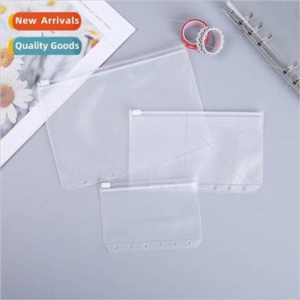 A5A6A7 loose-leaf notebook zipper bag PVC organizer bag tick