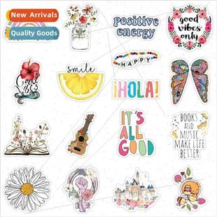 stickers luggage small skateboar cute fresh repeat not