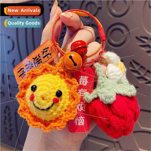 Creative handmade knitting wool crochet berry have trouble k