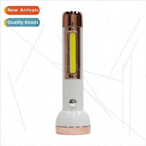 thium battery flashlight cob lithium battery rechargeable fl
