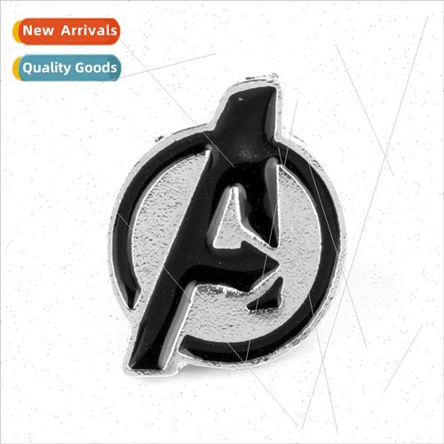 Avengers A-word brooch pin pin creative metal badge badge wi