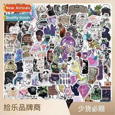 100 apothecary graffiti stickers personalized decorative bot