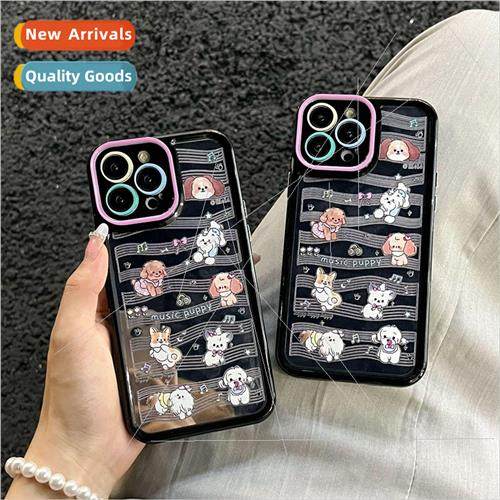 ins full screen note cartoon puppy 适用 Apple 14ProMax/13 ph