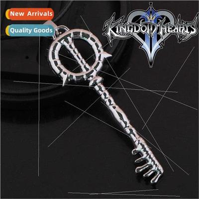 New Kingdom Hearts Weapon Pendant Crown Necklace