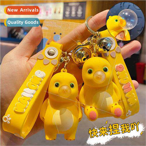spit bubble small milk dragon keychain pendant creative sss