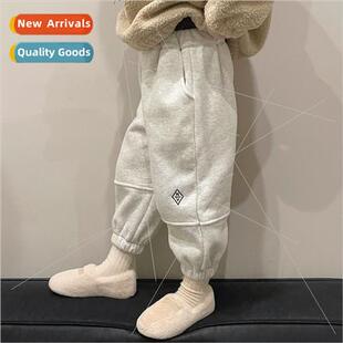 2023 deep 适用 childrens winter clothing and Korean fall