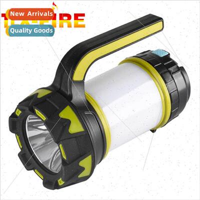 Strong light portable light LED with side light USB recharge