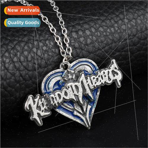 Jewelry kingdom Hearts Kingdom Hearts Alphabet Heart Necklac