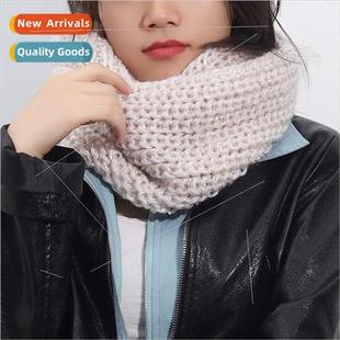 knitted Japan warm scarf sweet line Korea Small and