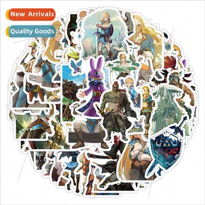 50 pcs of Zelda Kingdom of Tears cartoon doodle stickers dec