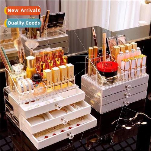 Drawer cosmetic organizer home desktop shelf dormitory dress