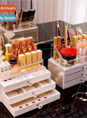 Drawer cosmetic organizer home desktop shelf dormitory dress