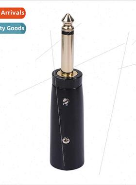 Gold-plated 6.35 Mono Male to XLR Male Adaptor Player Electr