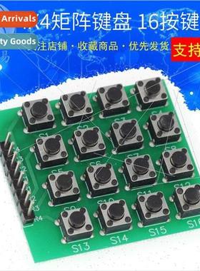 Microswitch Inline Keys 4X4 Matrix Keyboard 16 Keys Microcon