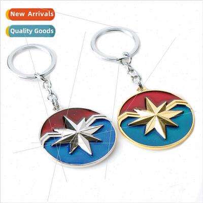 Movie Peripherals Avengers 4 Captain Marvel Keychain Jewelry