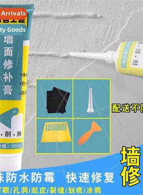 White interior wall patching paste wall repair renovation wa