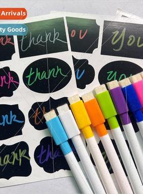 White chalkboard marker erasable marker with felt wet erase