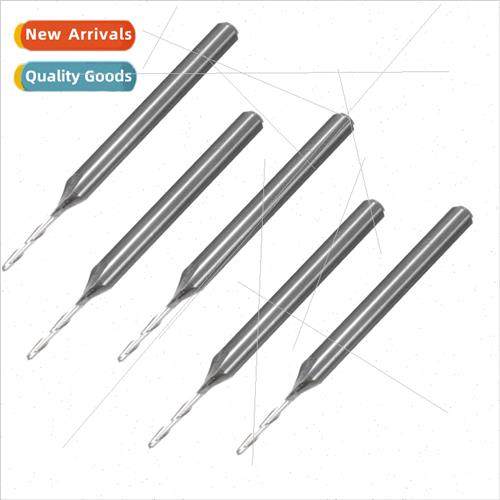 4MM double fluted tungsten carbide milling cutter head chipb