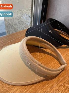 Summer ice silk sun hat female outing face hair band sun hat