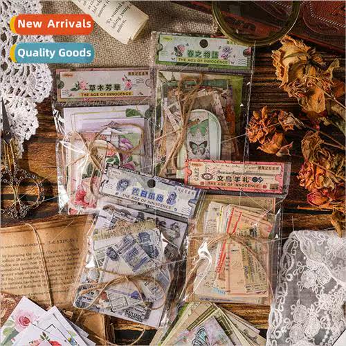 Breeze memory series retro handbook material paper creative