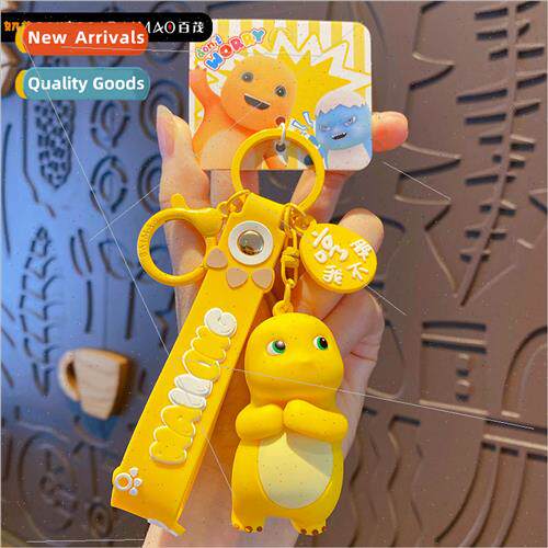 cute little milk dragon keychain male car key pendant female