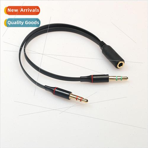 3.5 audio cable two male to one female adapter headphone con