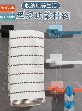 Rotating bathroom no-punch -marking storage shelf creative s