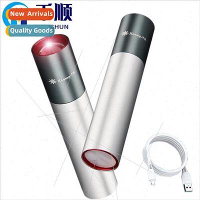 Bright flashlight rechargeable multifunctional home and outd