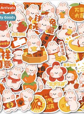 50 2023 Year of the Rabbit handbook stickers mini Spring Fes